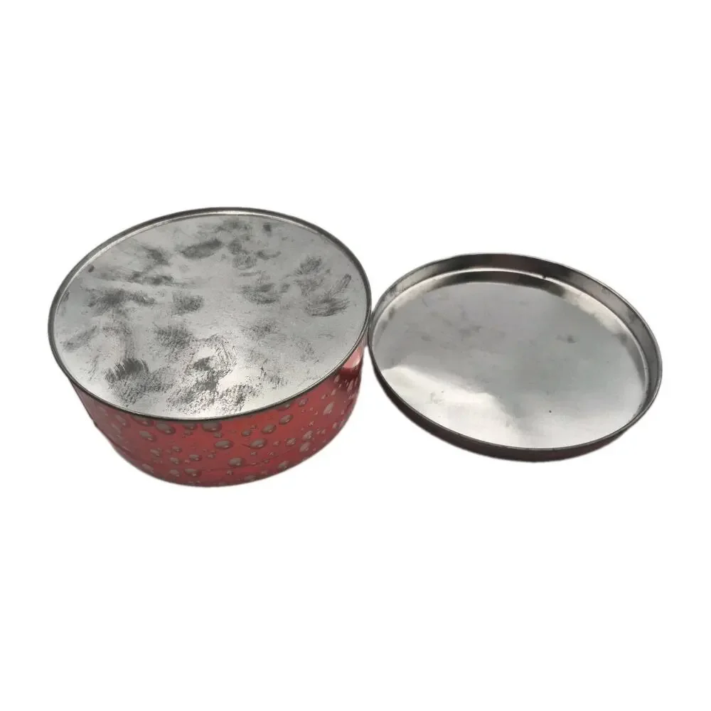 Always Coca-Cola Round Red Tin with Lid 6.5x2.5